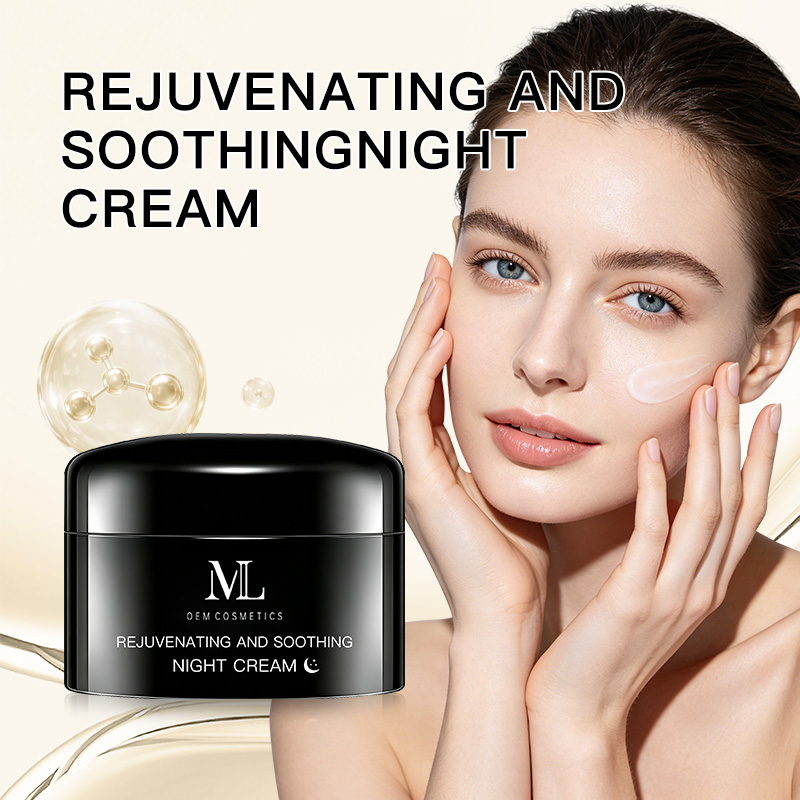 Rejuvenating And Smoothing Night Cream Private Label Bulk Custom Service MLXL OEM Cosmetic